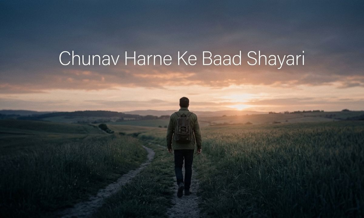 Chunav Harne Ke Baad Shayari