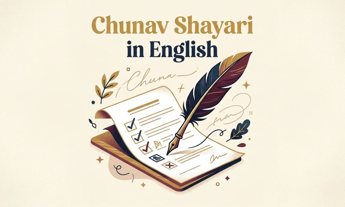 Chunav Shayari in English