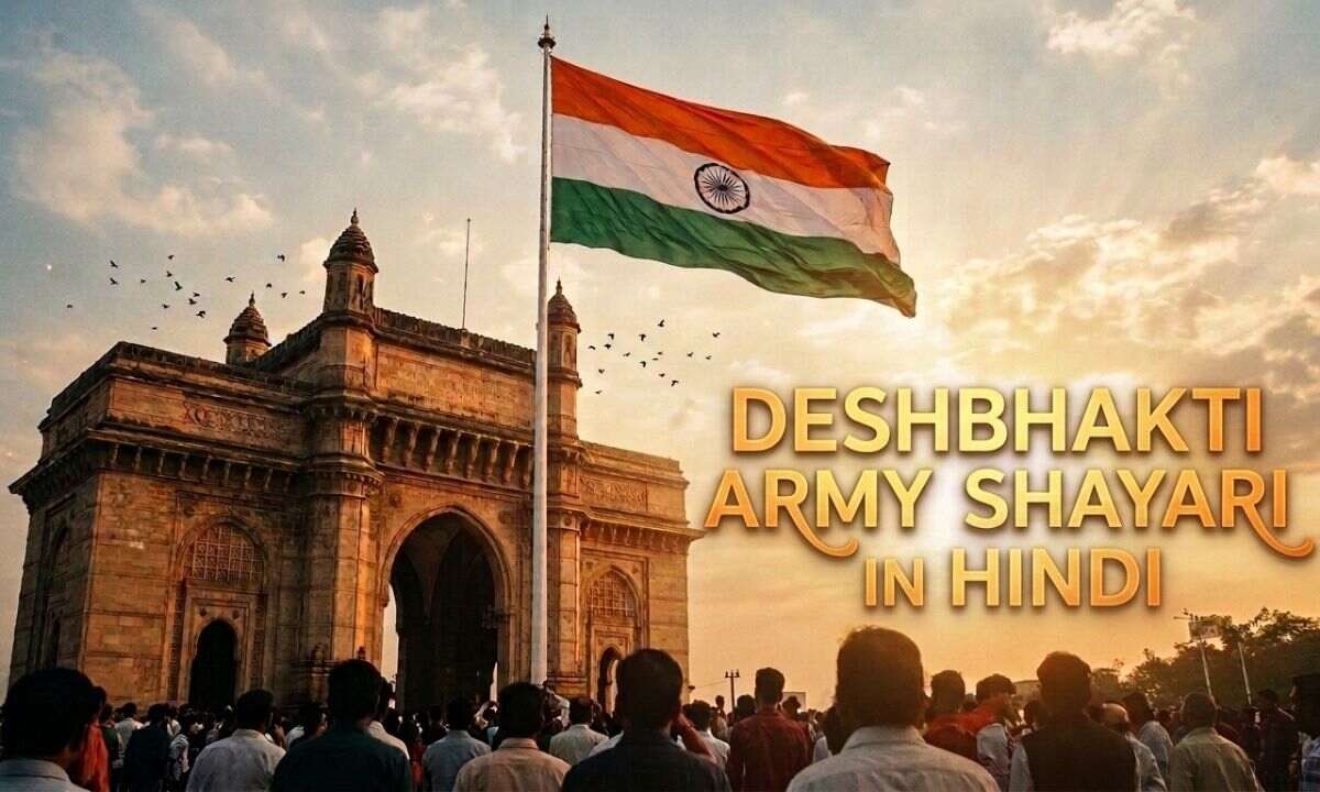 Deshbhakti Army Shayari in Hindi