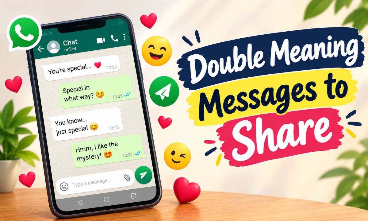 Double Meaning Messages to Share