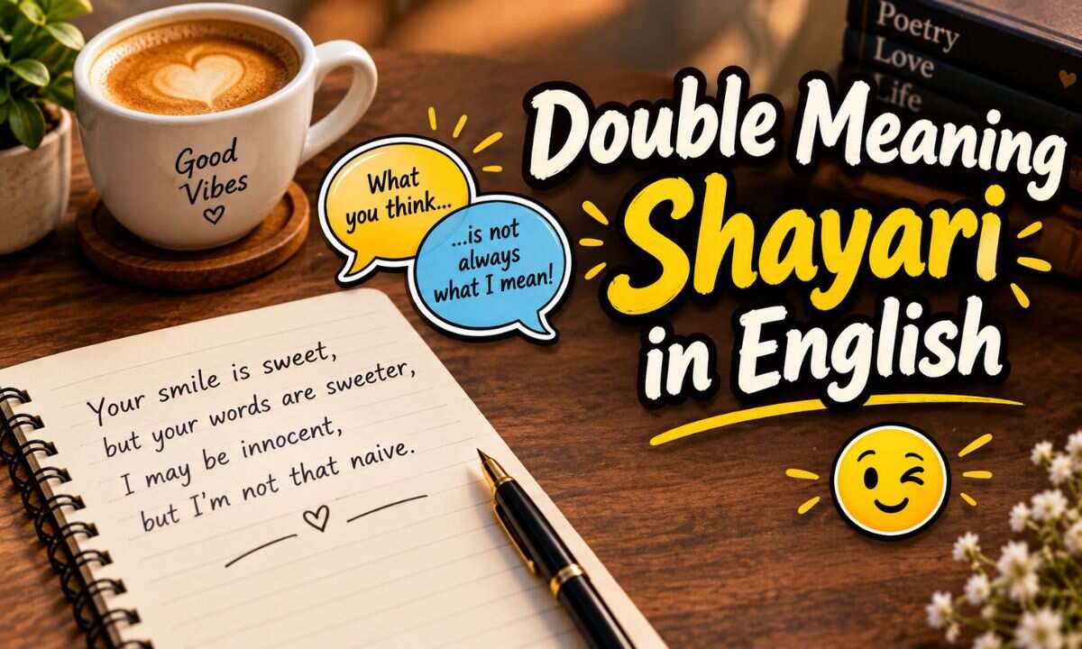 Double Meaning Shayari in English
