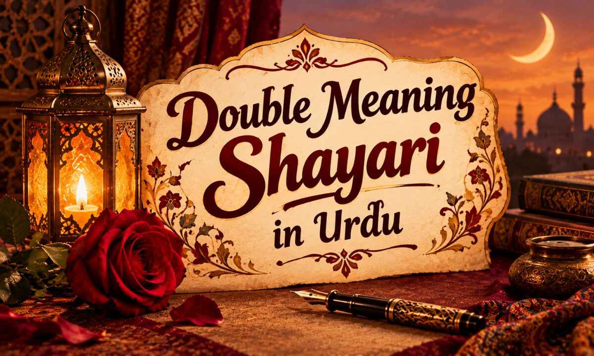 Double Meaning Shayari in Urdu