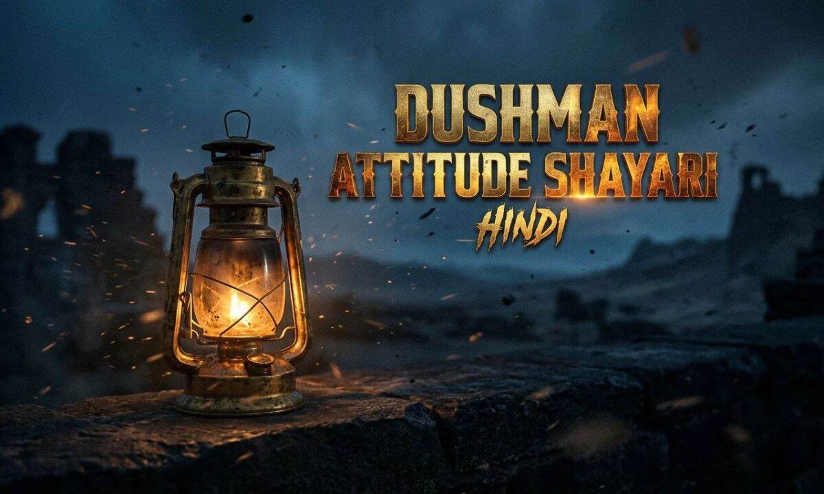 Dushman Attitude Shayari Hindi