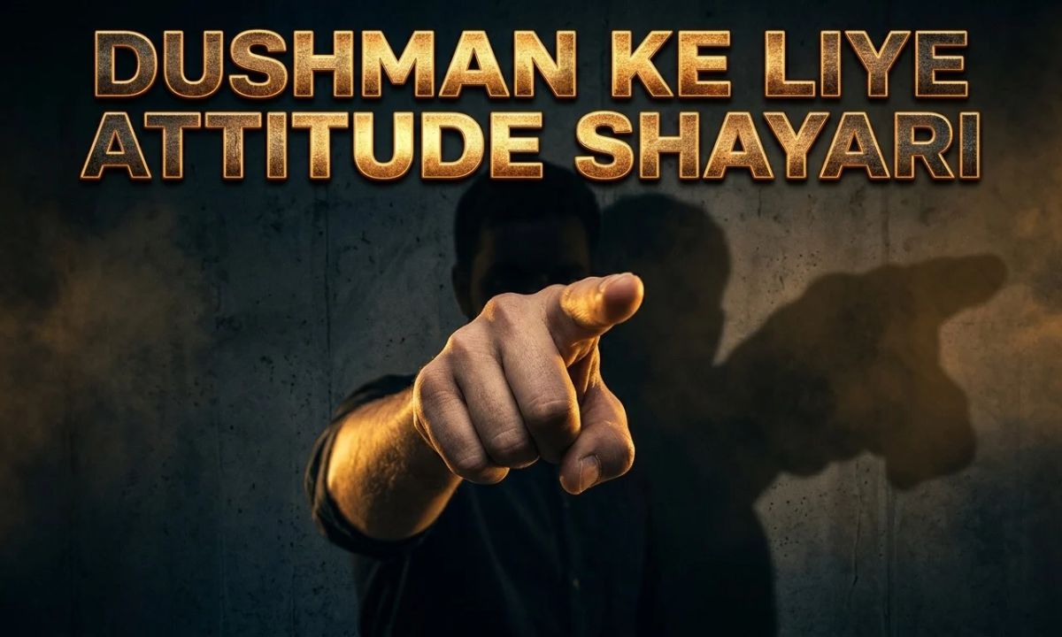 Dushman Ke Liye Attitude Shayari