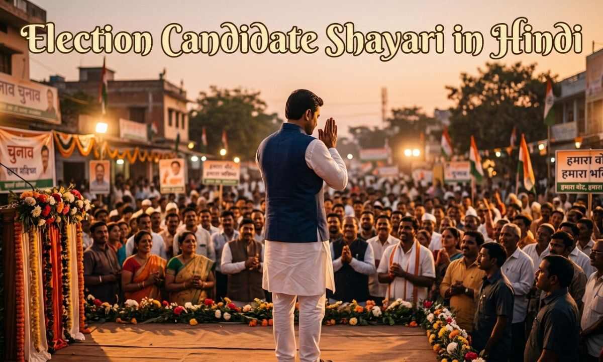 Election Candidate Shayari in Hindi