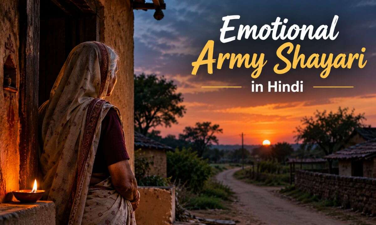 Emotional Army Shayari in Hindi