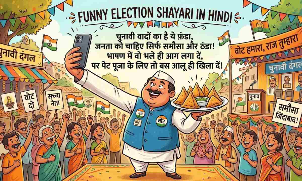 Funny Election Shayari in Hindi