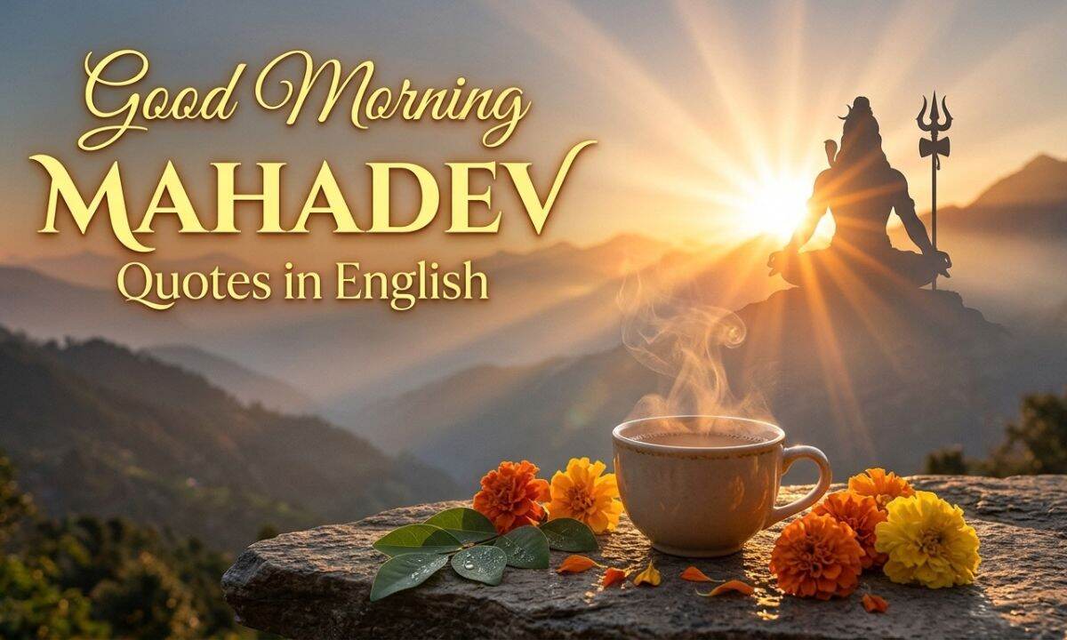 Good Morning Mahadev Quotes in English