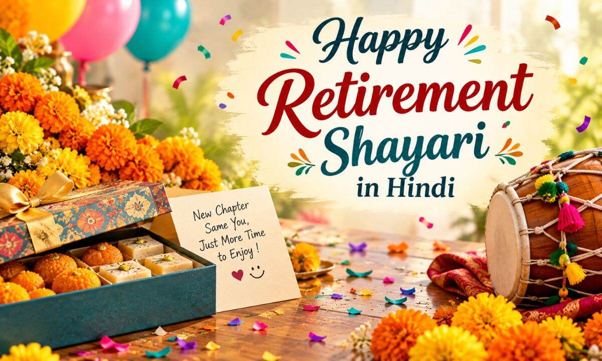 Happy Retirement Shayari in Hind