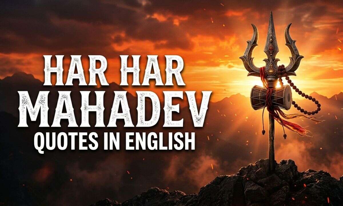 Har Har Mahadev Quotes in Englis
