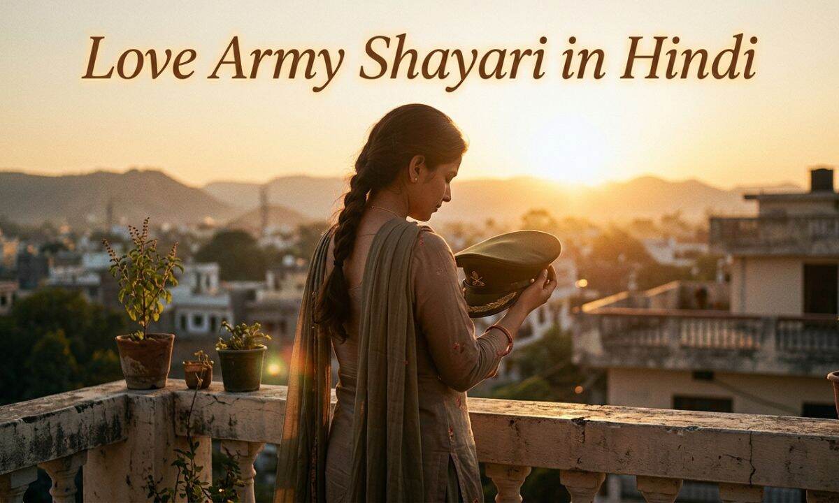 Love Army Shayari in Hindi 