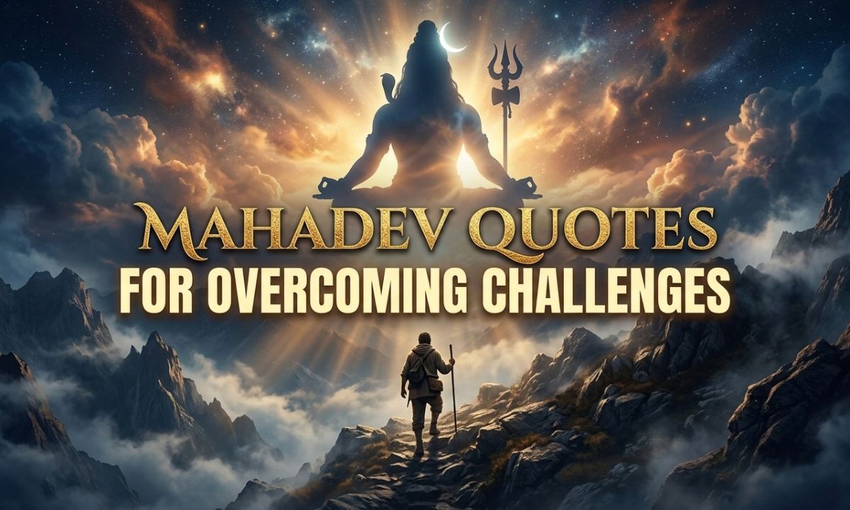 Mahadev Quotes for Overcoming Challenges