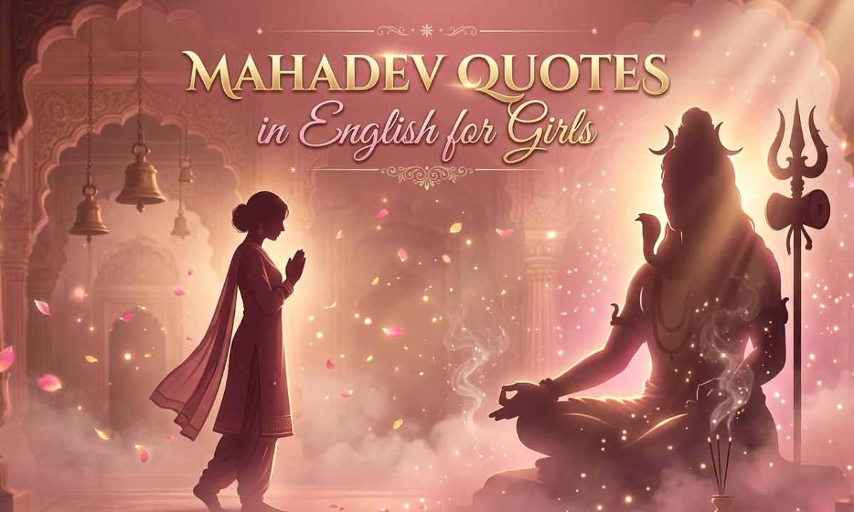 Mahadev Quotes in English for Girls