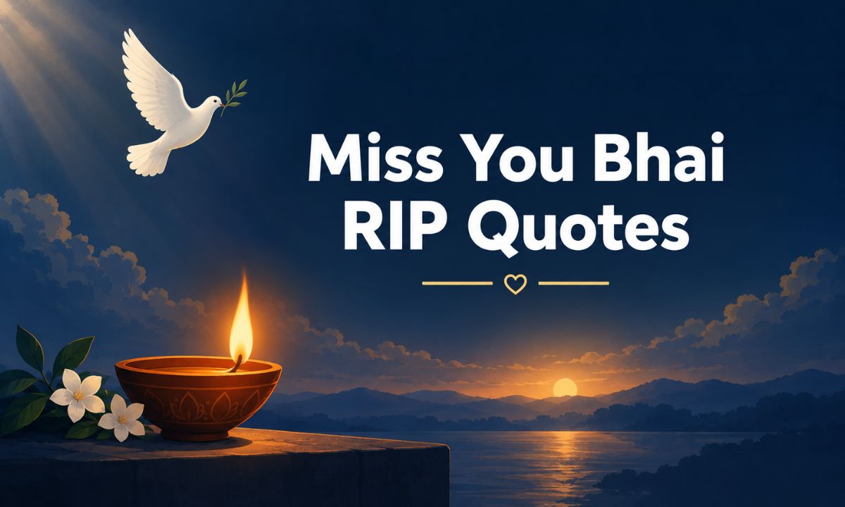 Miss You Bhai RIP Quotes
