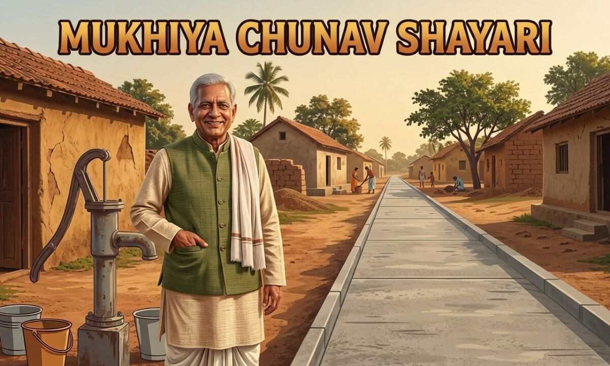 Mukhiya Chunav Shayari