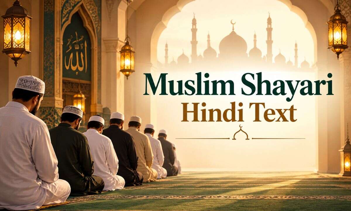 Muslim Shayari Hindi Text
