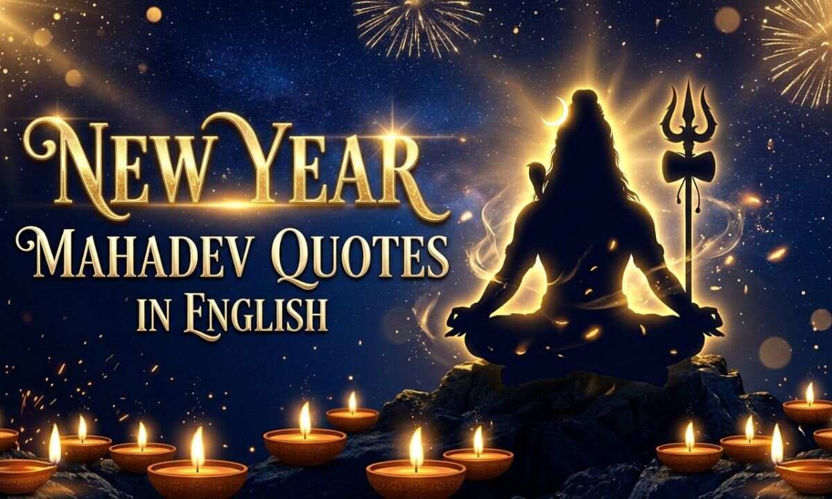 New Year Mahadev Quotes in English