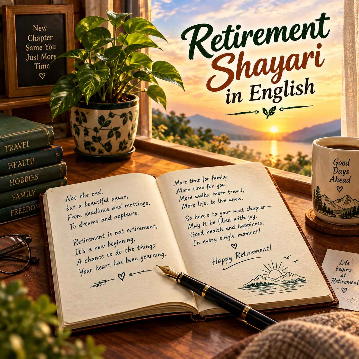 Retirement Shayari in English