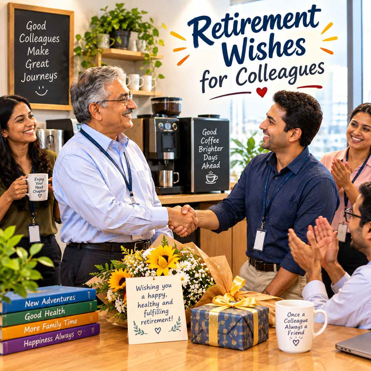 Retirement Wishes for Colleagues