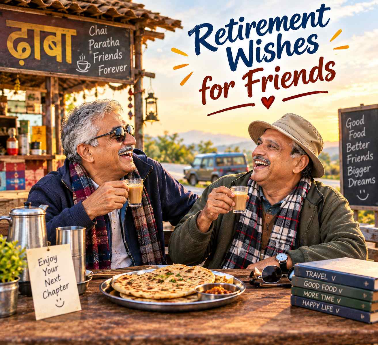 Retirement Wishes for Friends