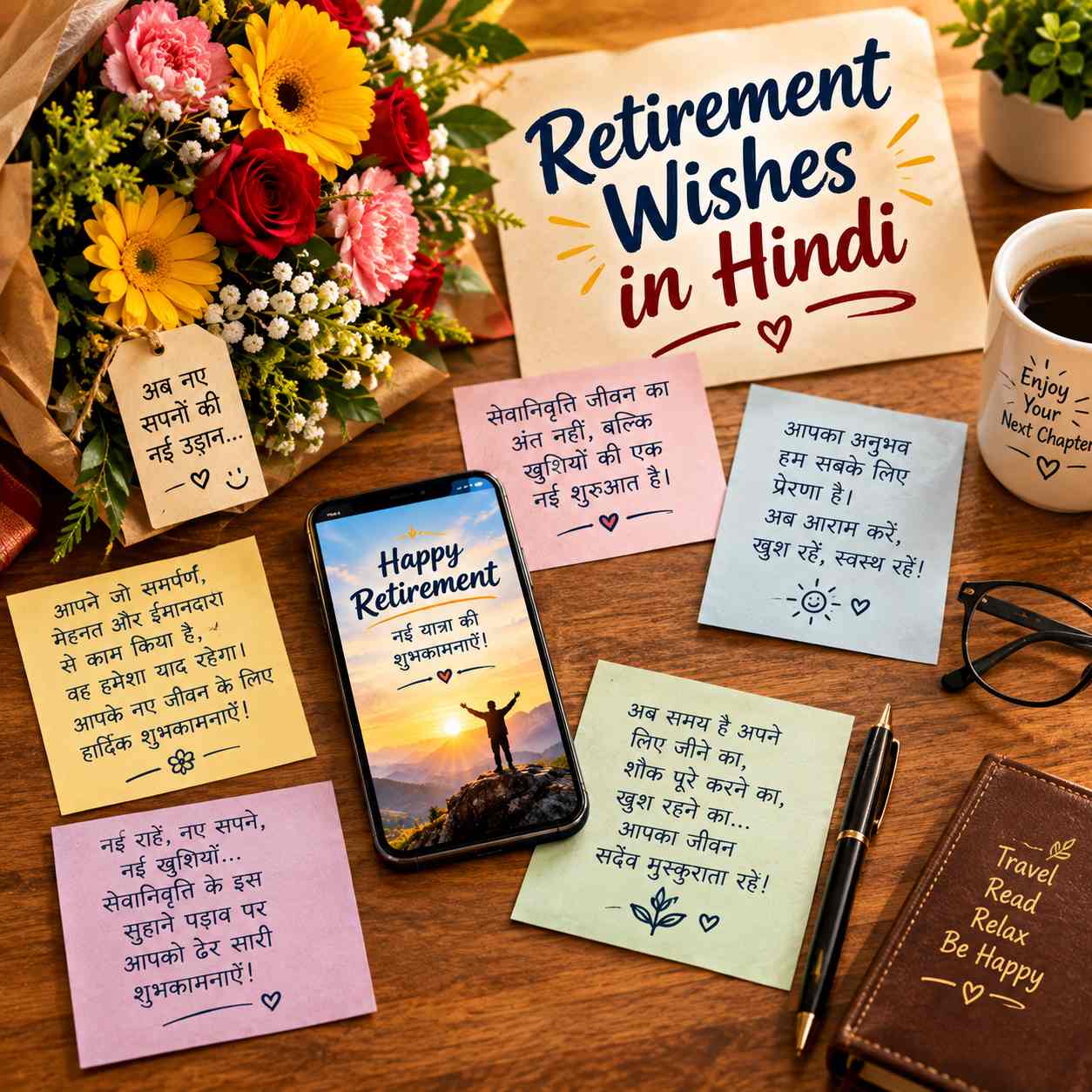 Retirement Wishes in Hindi