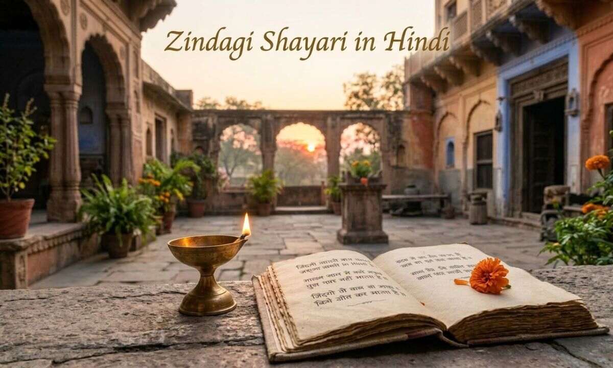 Zindagi Shayari in Hindi.