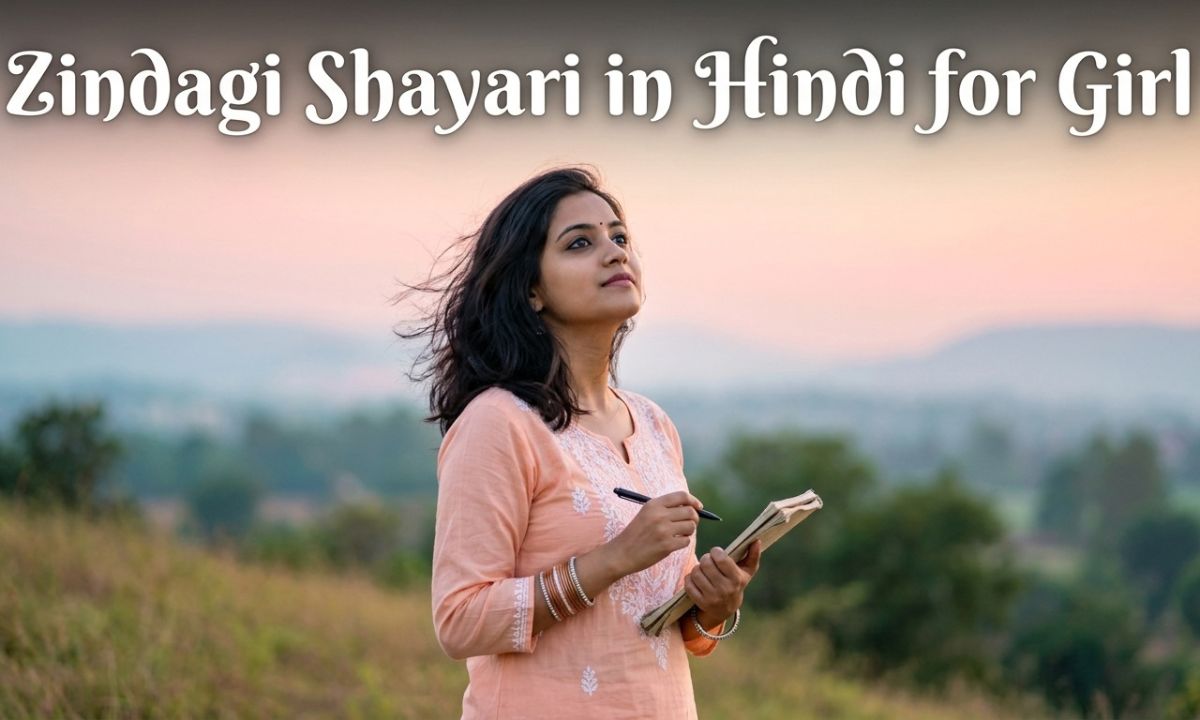 Zindagi Shayari in Hindi for Girl
