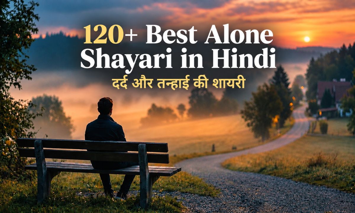 Alone Shayari