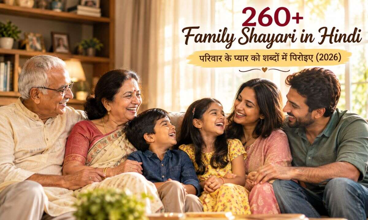Family Shayari in Hindi