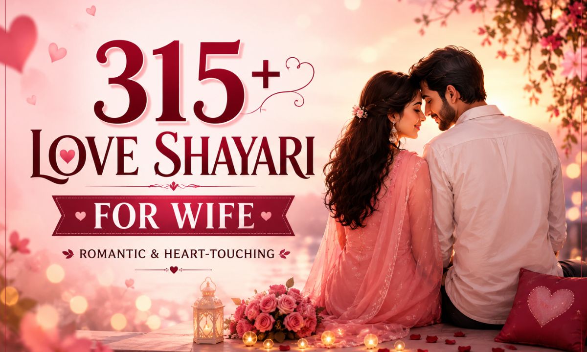 Love Shayari for Wife