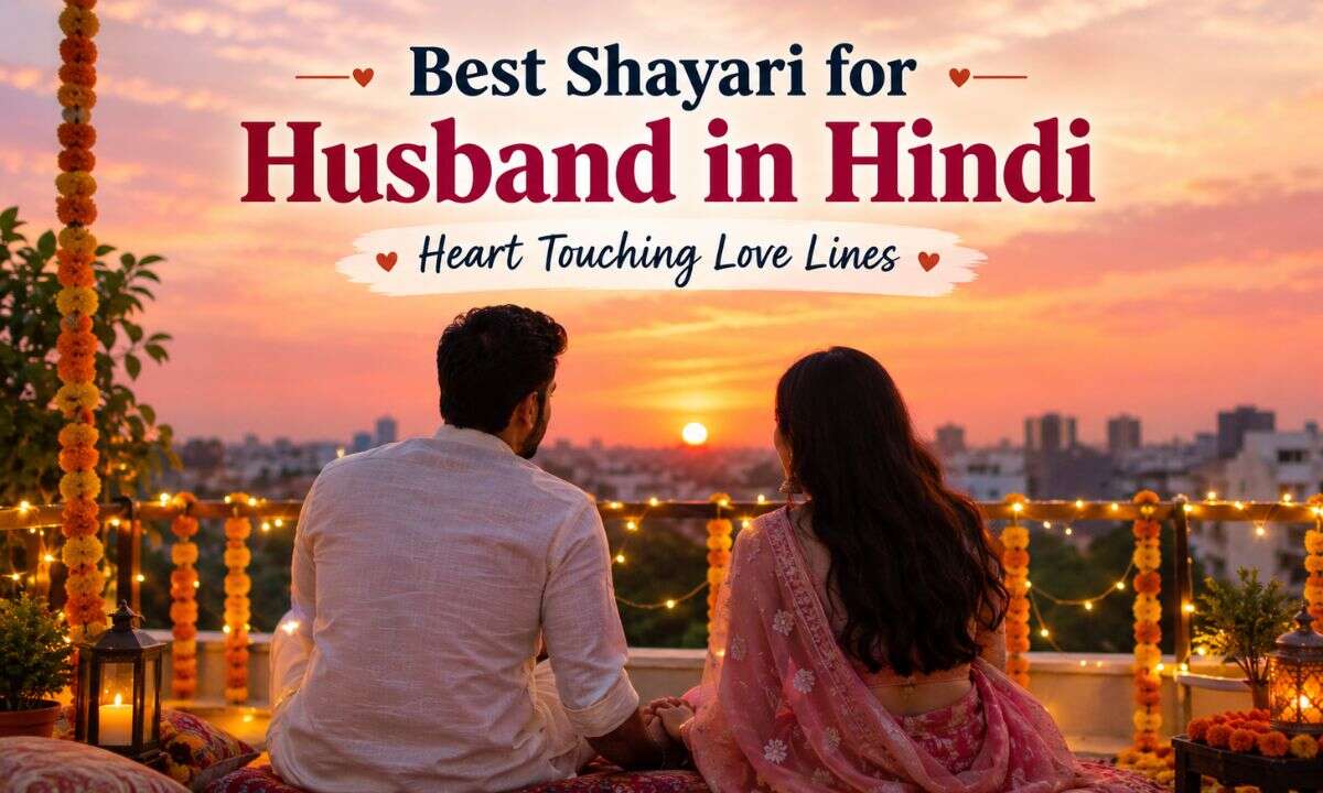 Shayari for Husband in Hindi