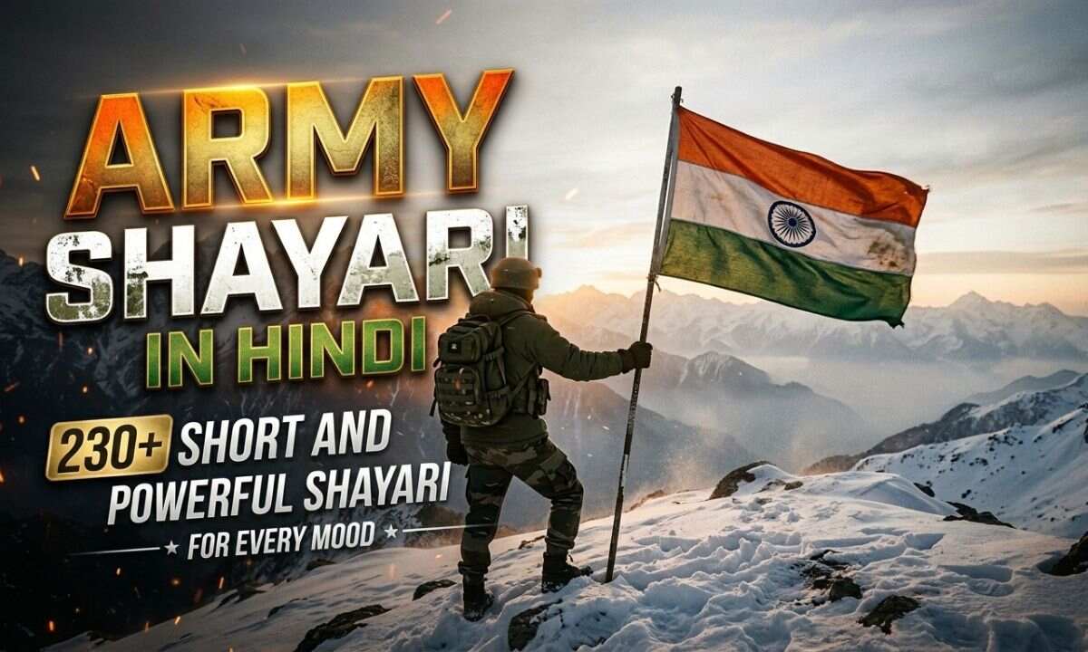 Army Shayari in Hindi