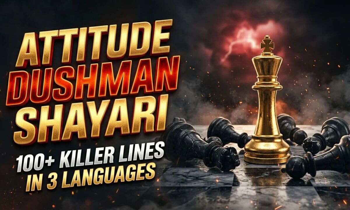 Attitude Dushman Shayari