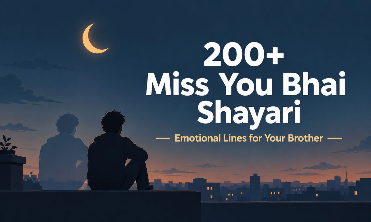 Miss You Bhai Shayari